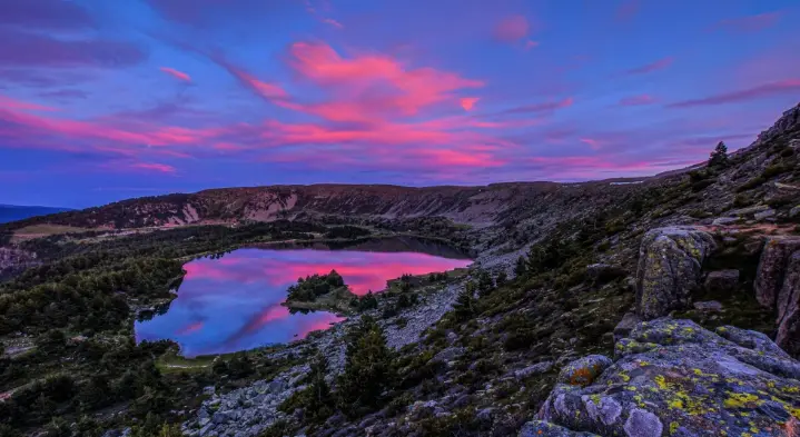 Atardecer Lagunas de Neila
